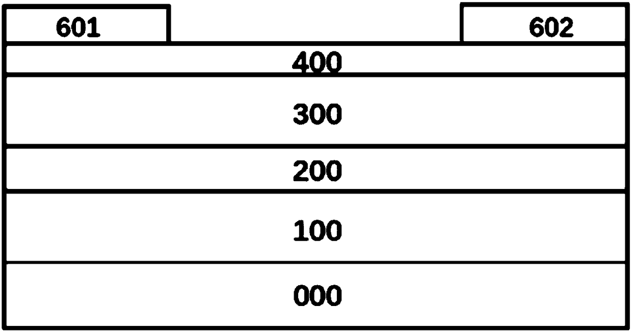 Preparation method of grid enhanced gallium nitride field effect device with P type 2D material