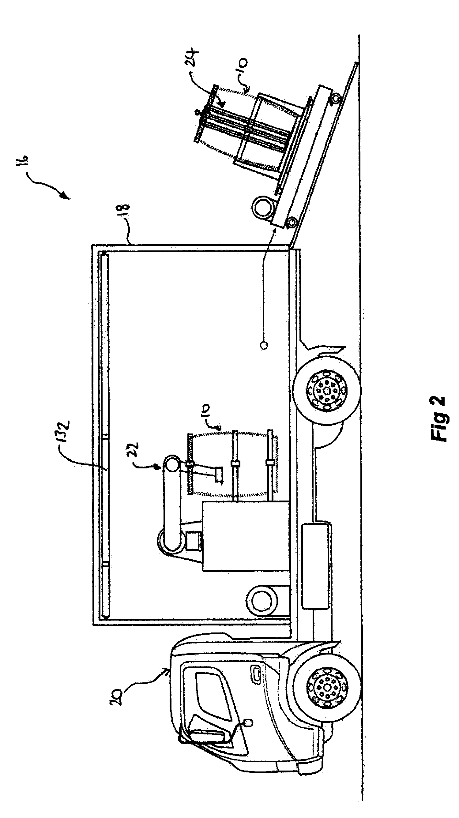 Portable system for reconditioning used barrels