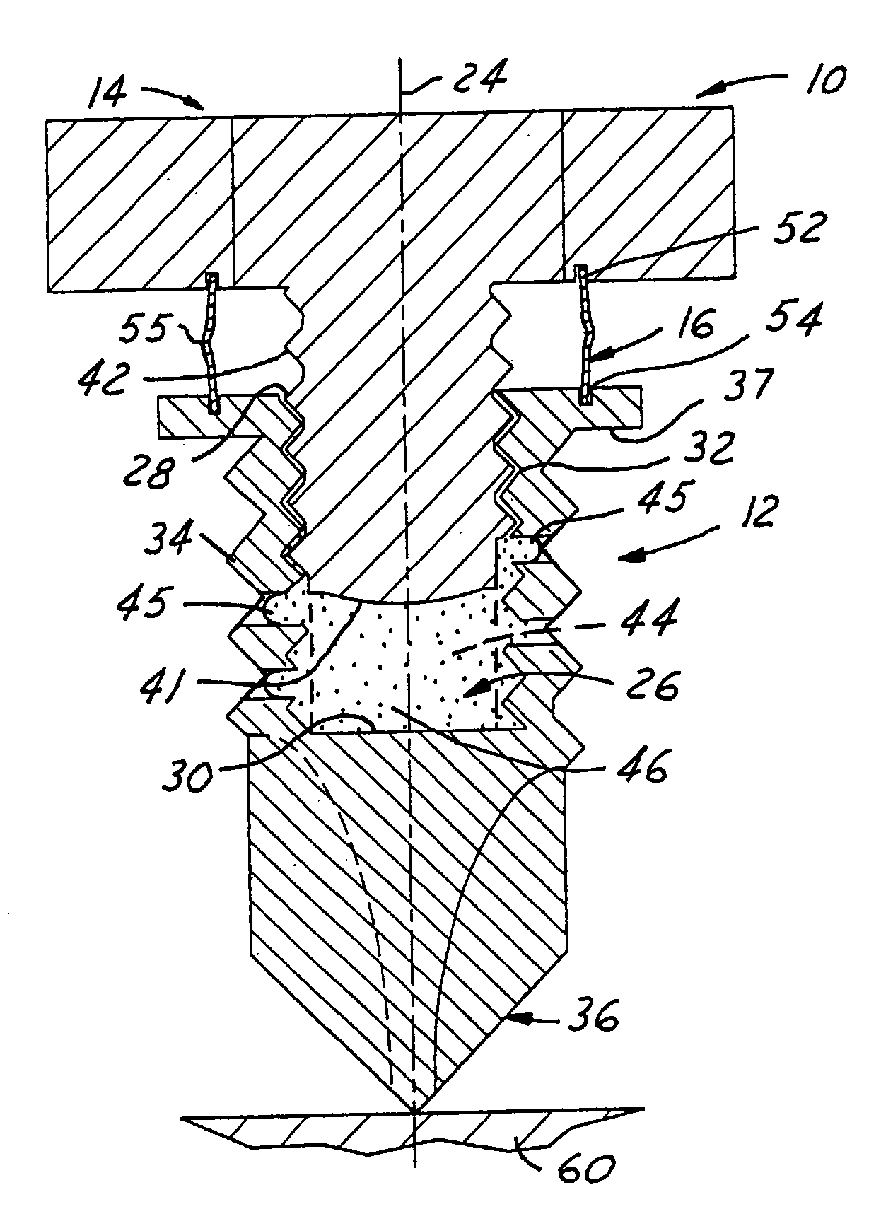 Mechanical and adhesive fastener unit