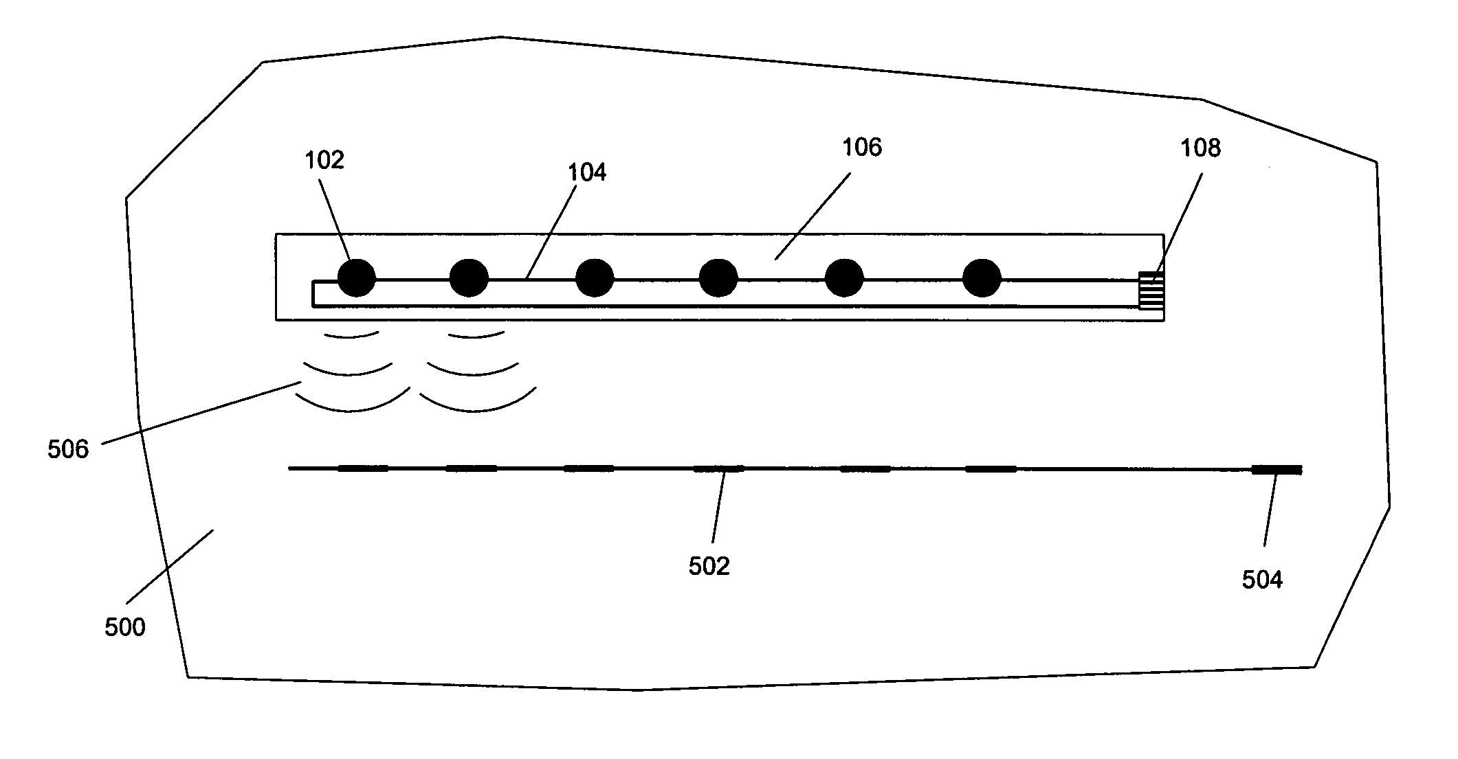 Single-wire sensor/actuator network for structural health monitoring