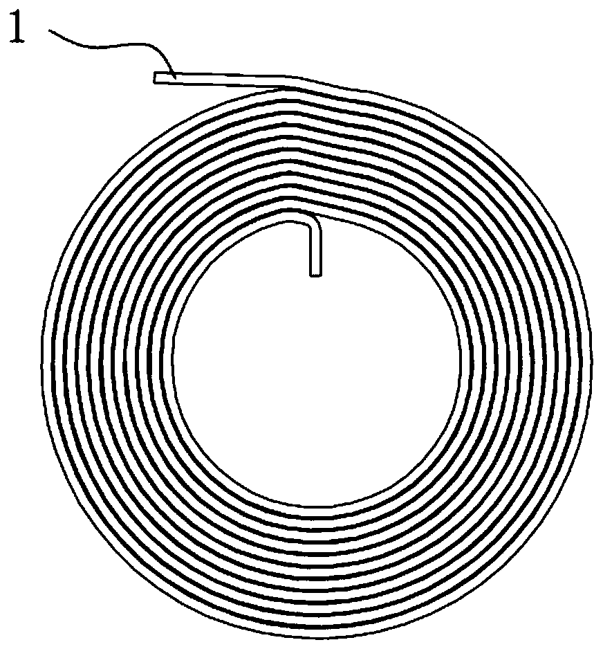 Charging coil processing method and wireless charging device