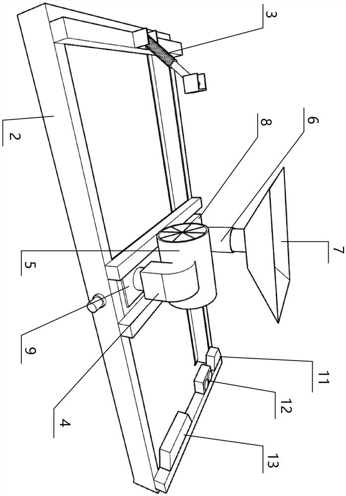 Modularized variable-aperture automatic seedling raising tray positive pressure dibbling machine