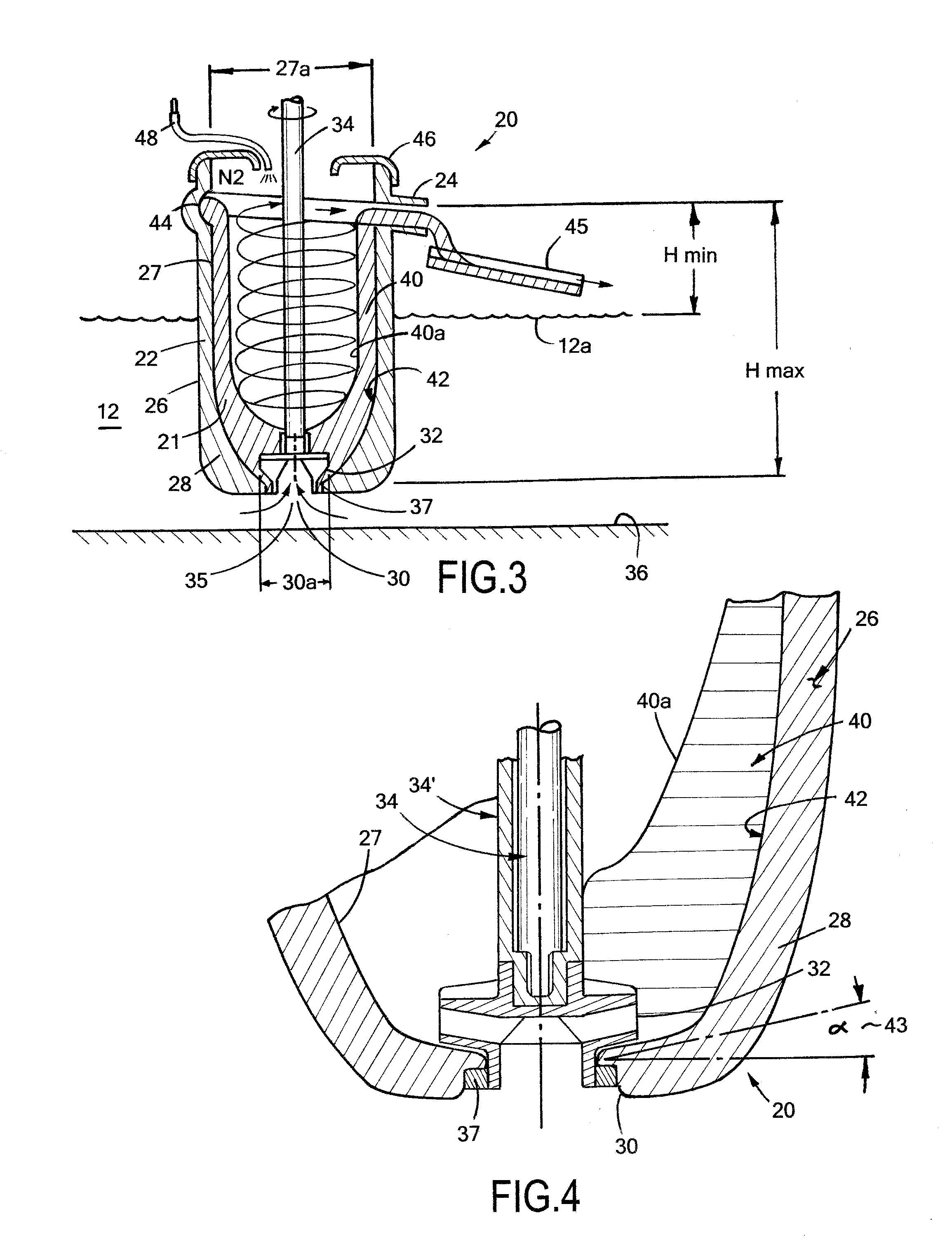 Riserless recirculation/transfer pump and mixer/pre-melter for molten metal applications