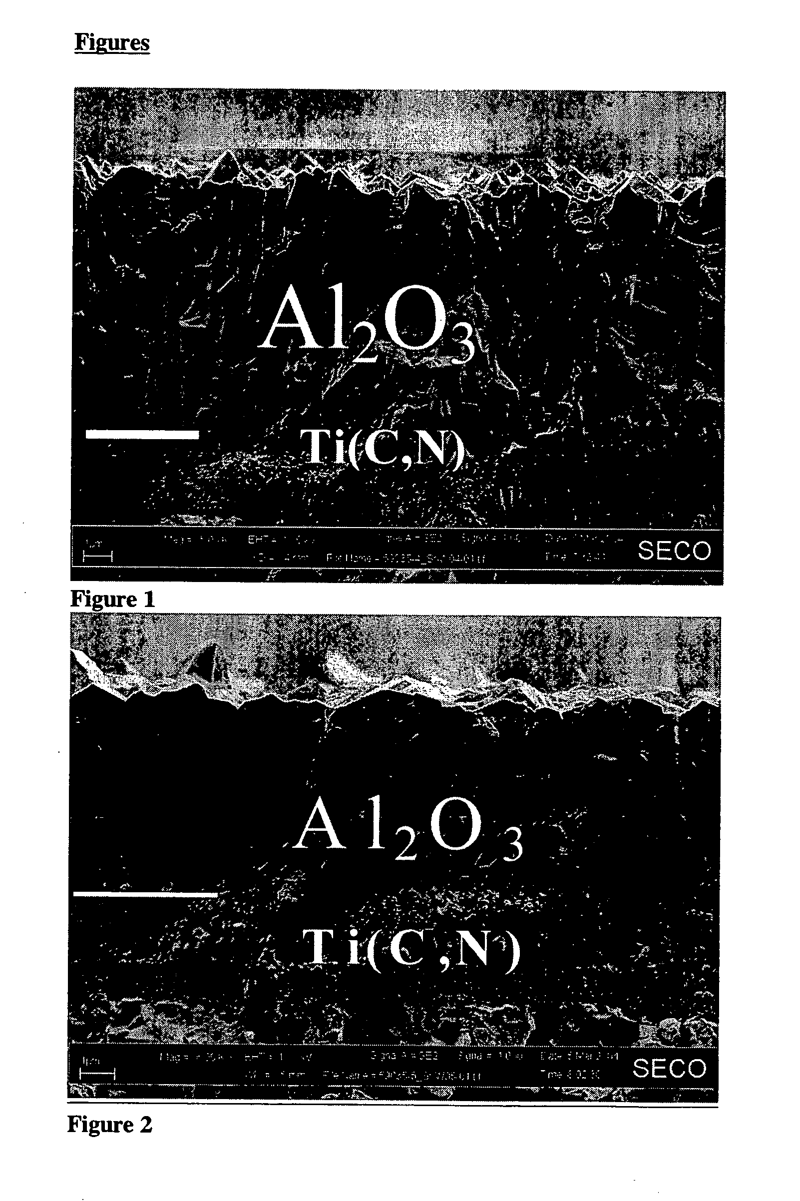 Alumina layer with controlled texture