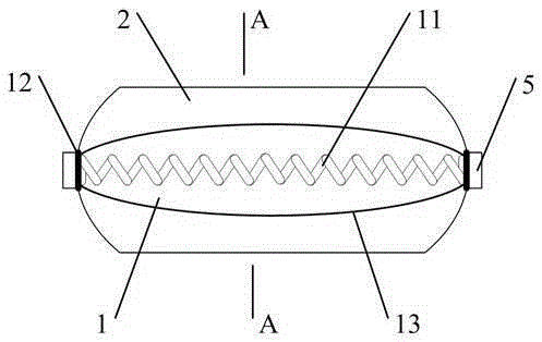 Elastic telescopic fender