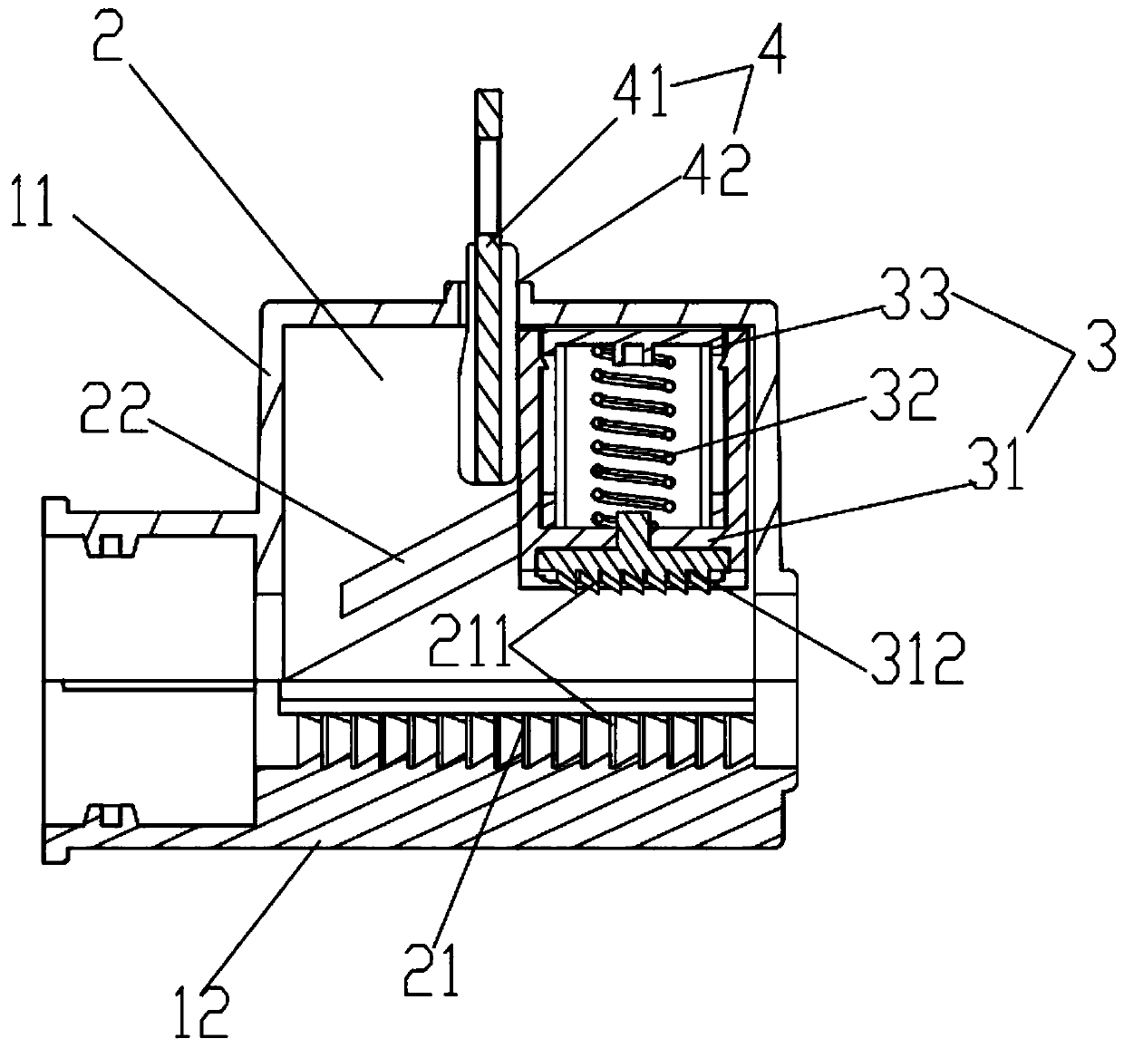 Floating type limiter