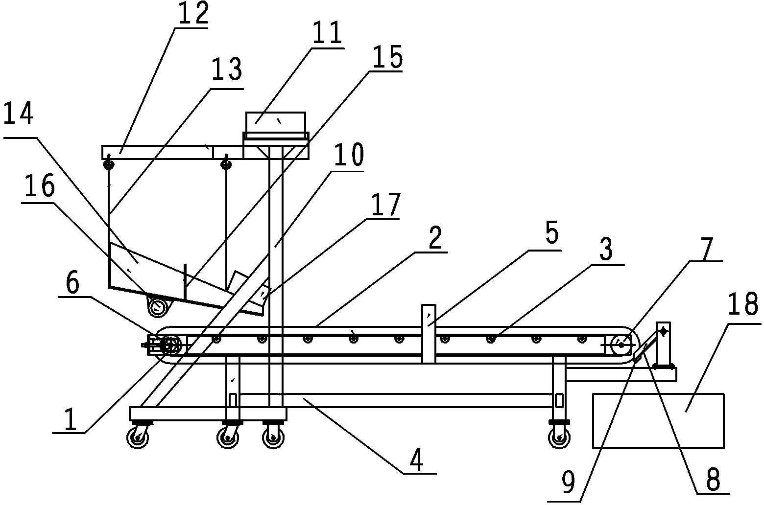 Equipment for removal of metallic iron in silicon material