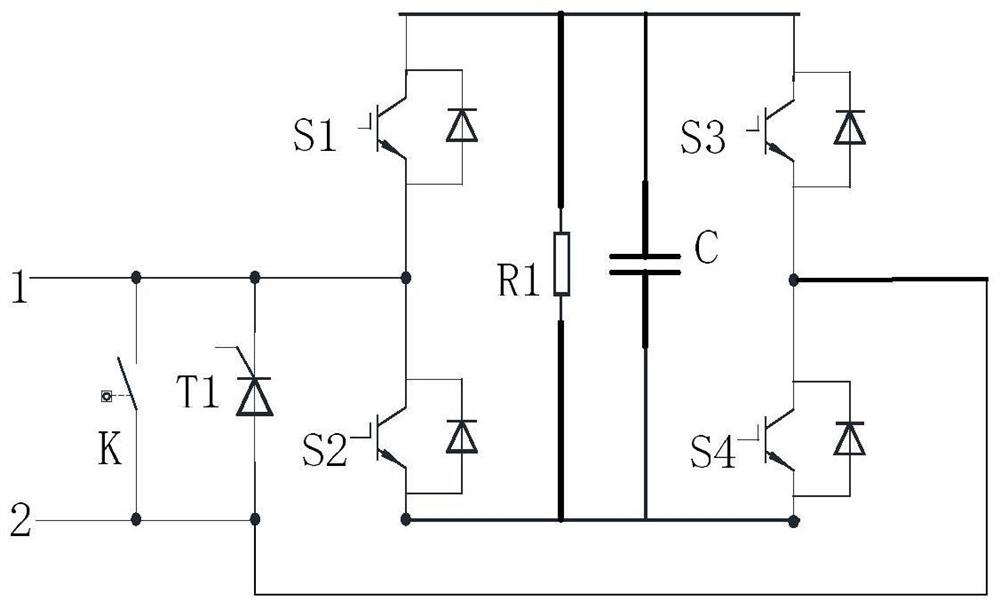 Online monitoring method and system for MMC flexible DC distribution network converter valve submodule