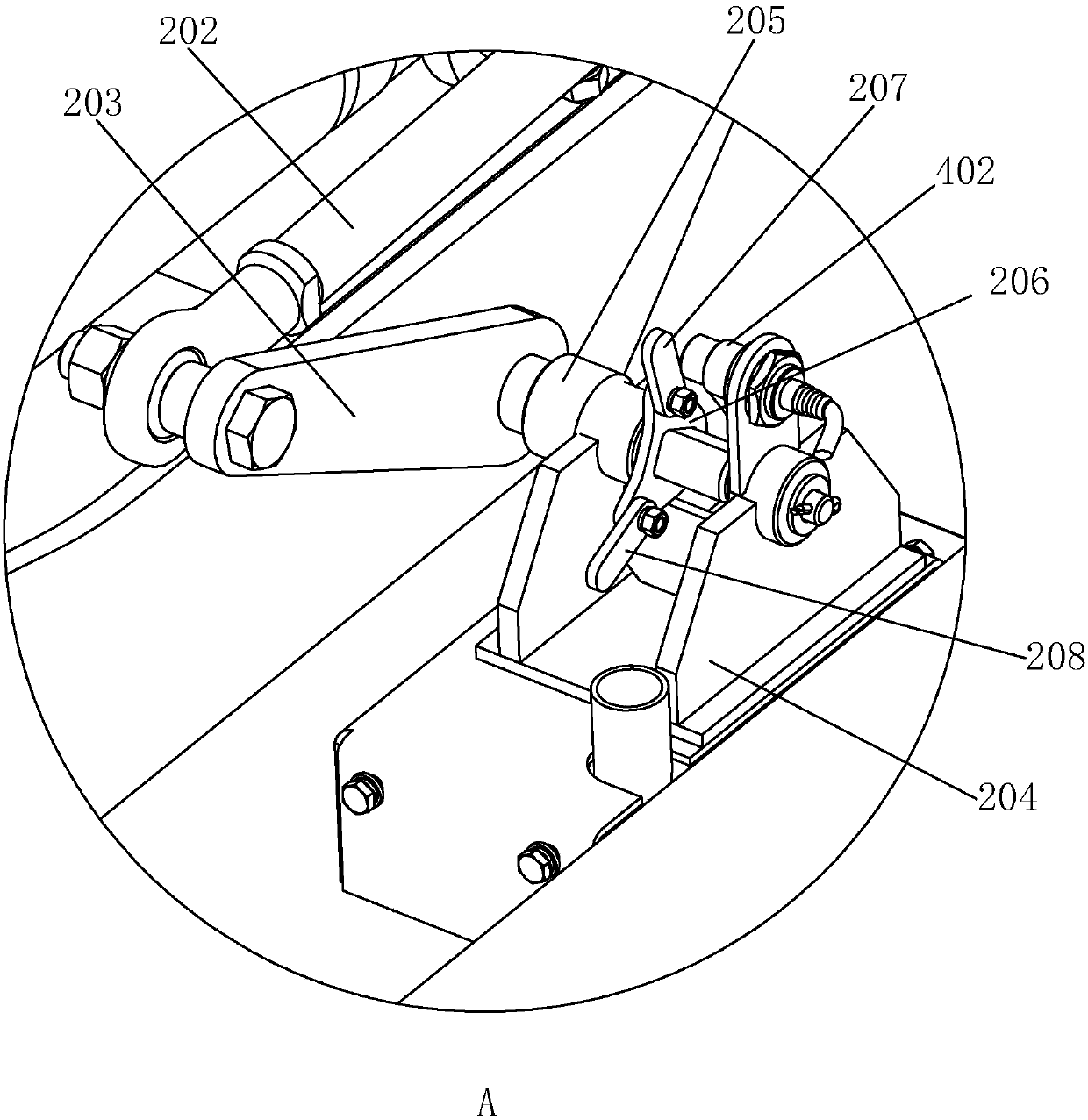 Induction mechanism, motion device and motion system