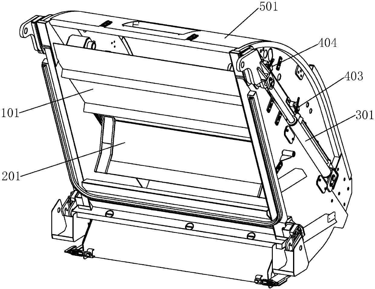 Induction mechanism, motion device and motion system