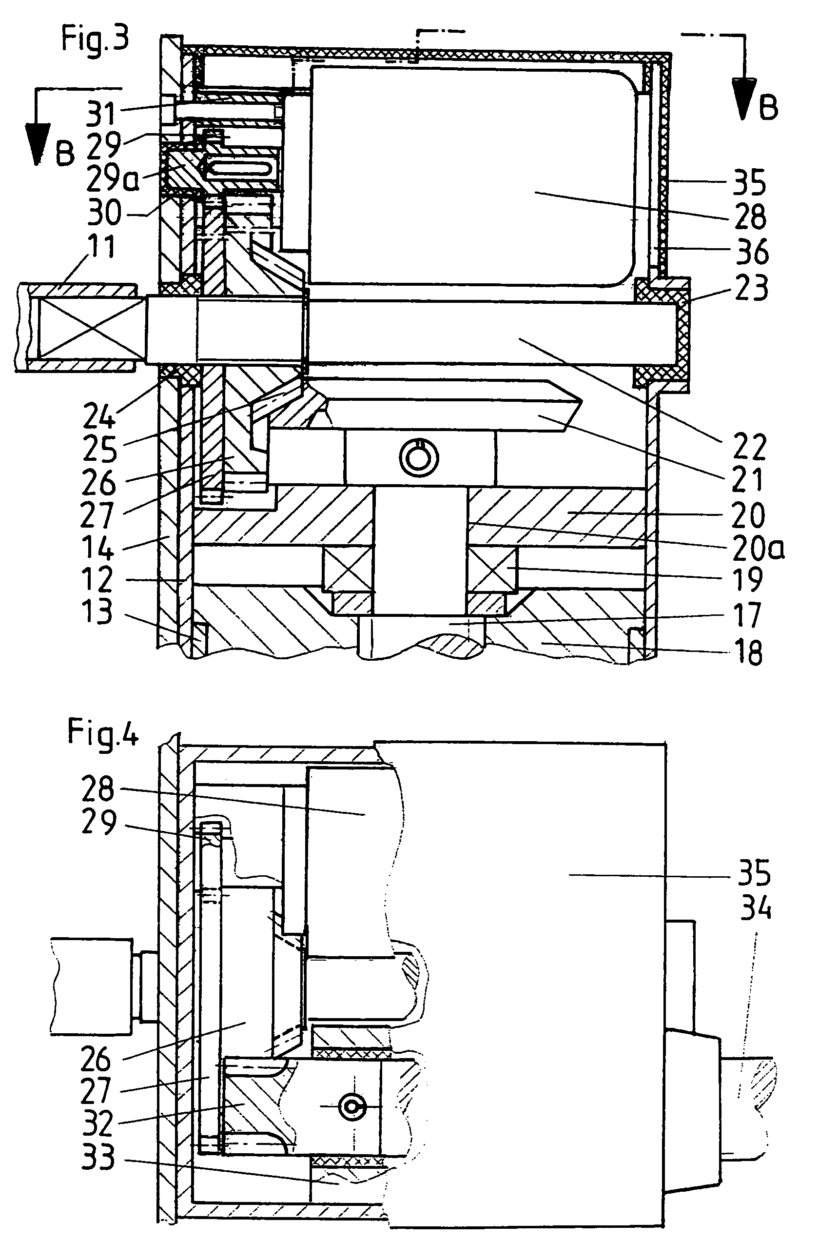 Height-adjustable support for semitrailers or the like