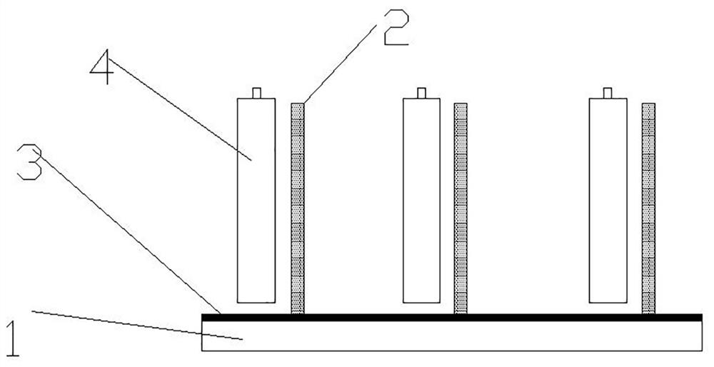 Heating device of power lithium battery