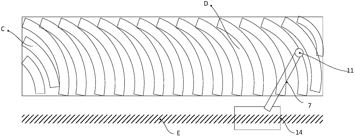 Stacking and reclaiming system with statistics of material information of stocking yard