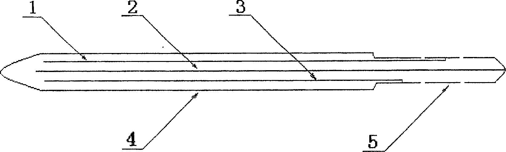 Method for producing complex type microelectrode