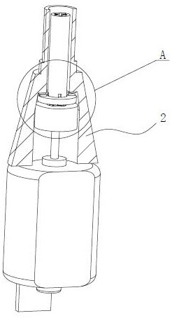 Motor positioning and stopping mechanism