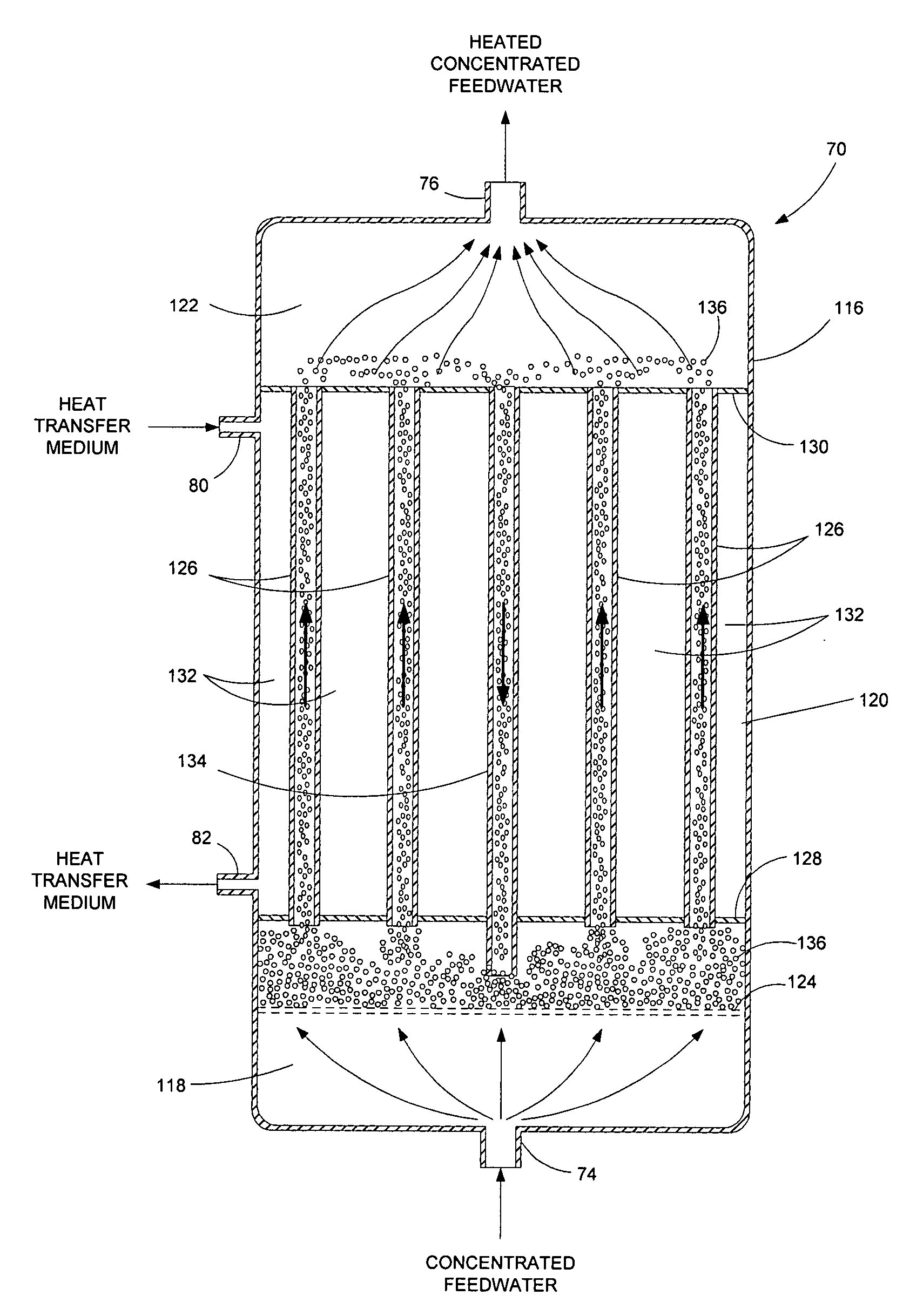 Method and system for treating feedwater