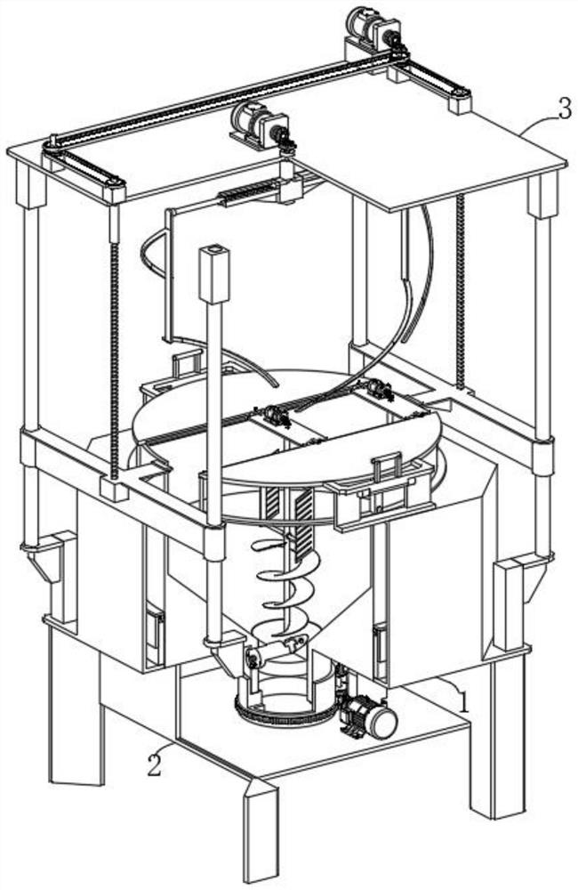 Preparation device and preparation method of water-based anti-corrosion steel structure paint