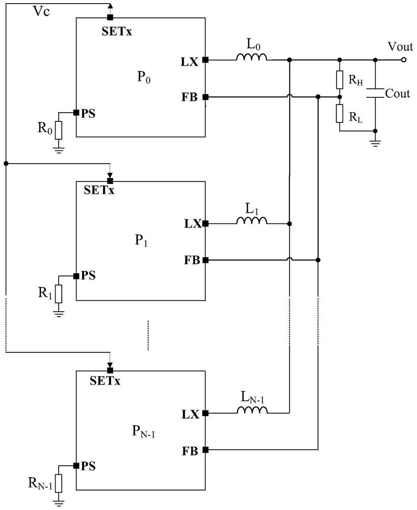 Multi-phase power converter and control circuit and control method thereof