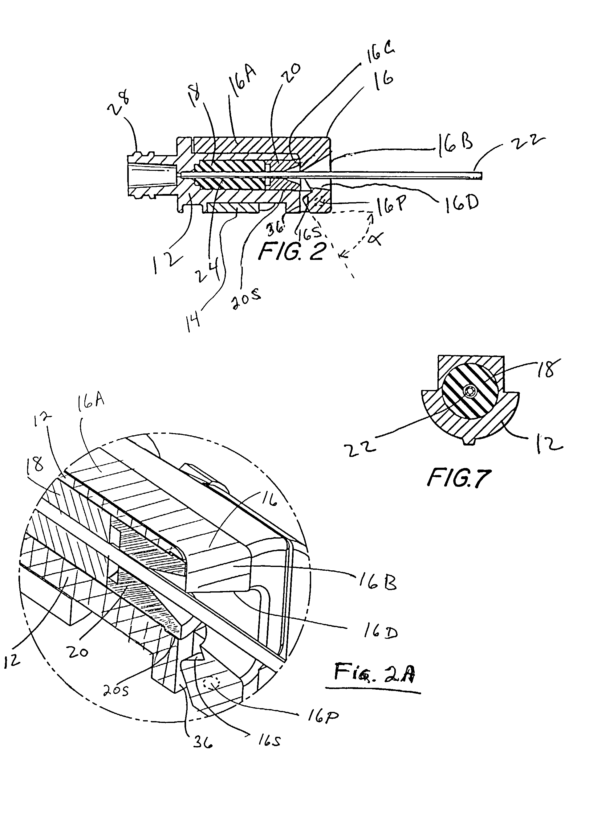 Catheter connector with pivot lever spring latch