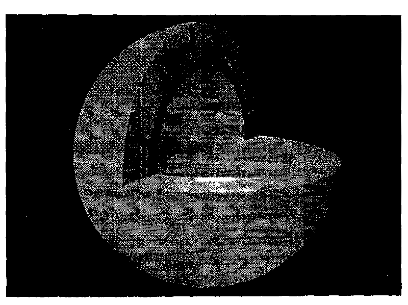 Method for preparing hollow ball and hollow ball with complex structure by template method