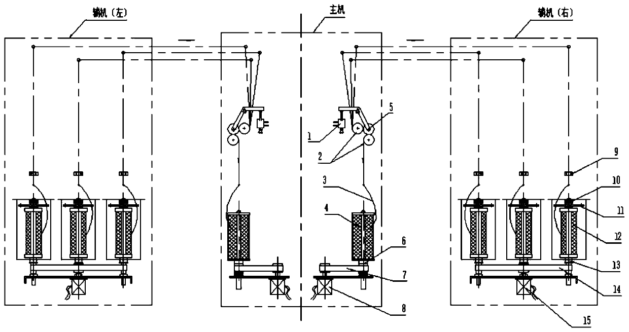 One-step composite twisting frame