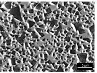 Chemical corrosion method for removing hard phases on surface of hard alloys