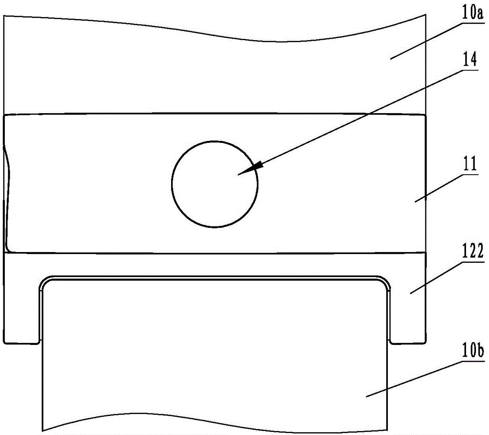 Connecting structure of flexible belts of wearable products