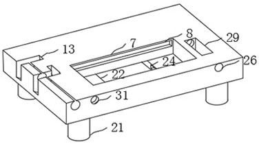 A waste treatment device for shearing and punching machines used in furniture production