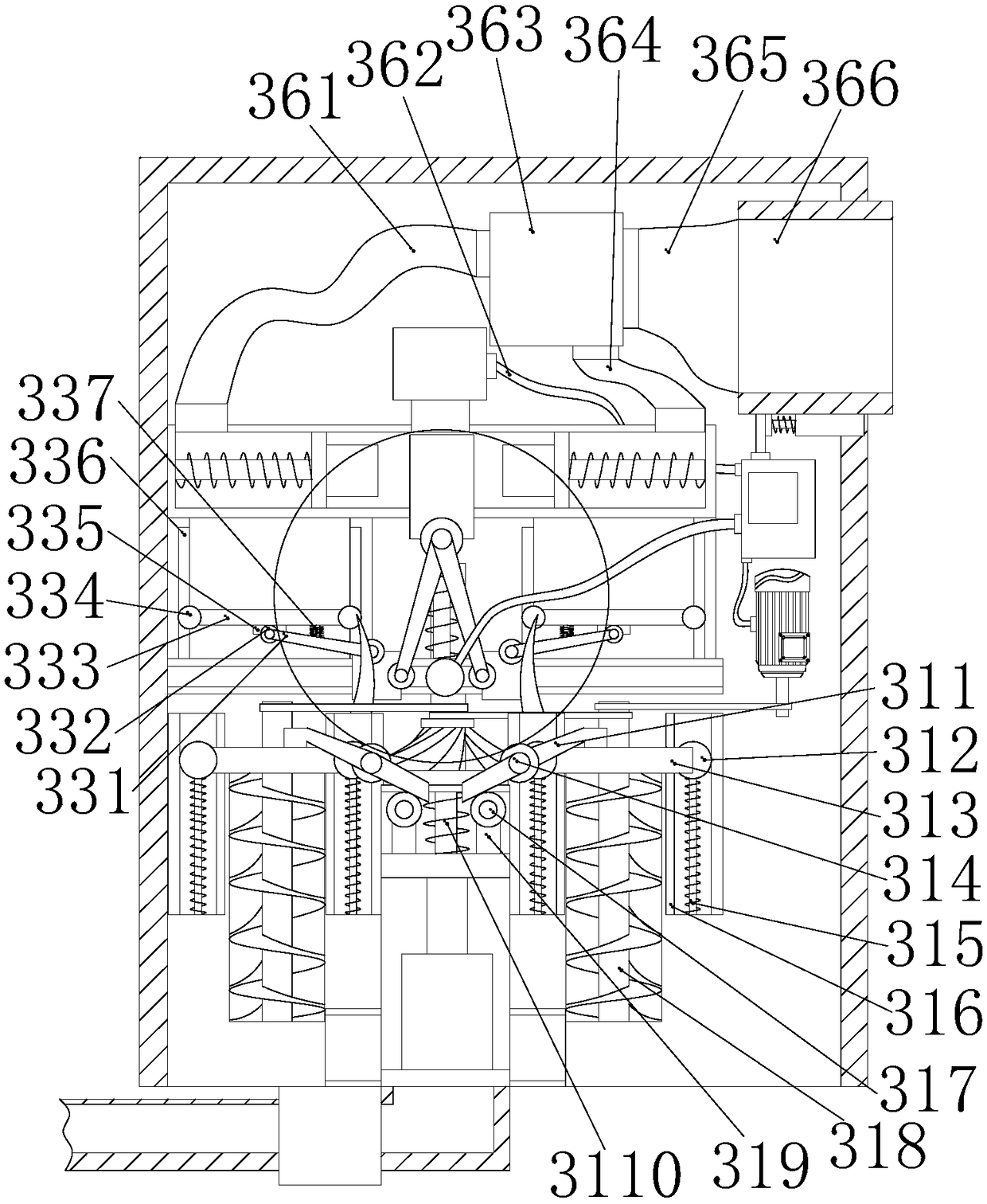 Novel fire water supply and drainage device