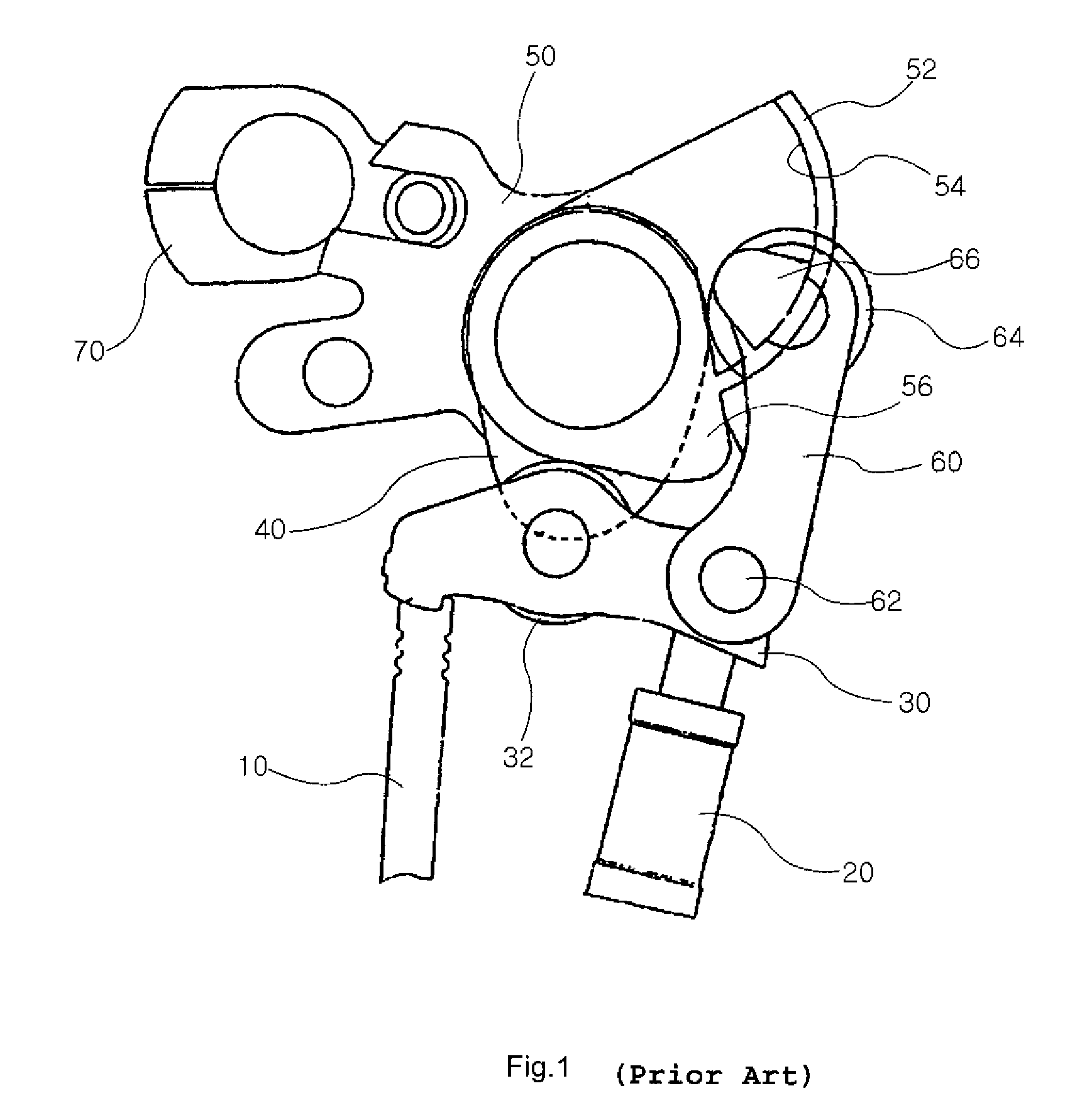 Slide Type Continuous Variable Valve Lift Device