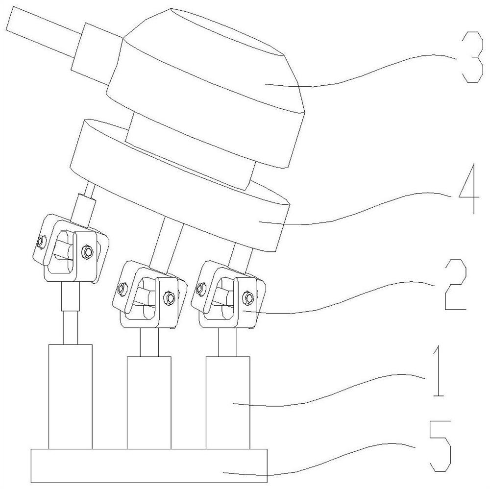 An angle-adjustable ultrasonic probe device