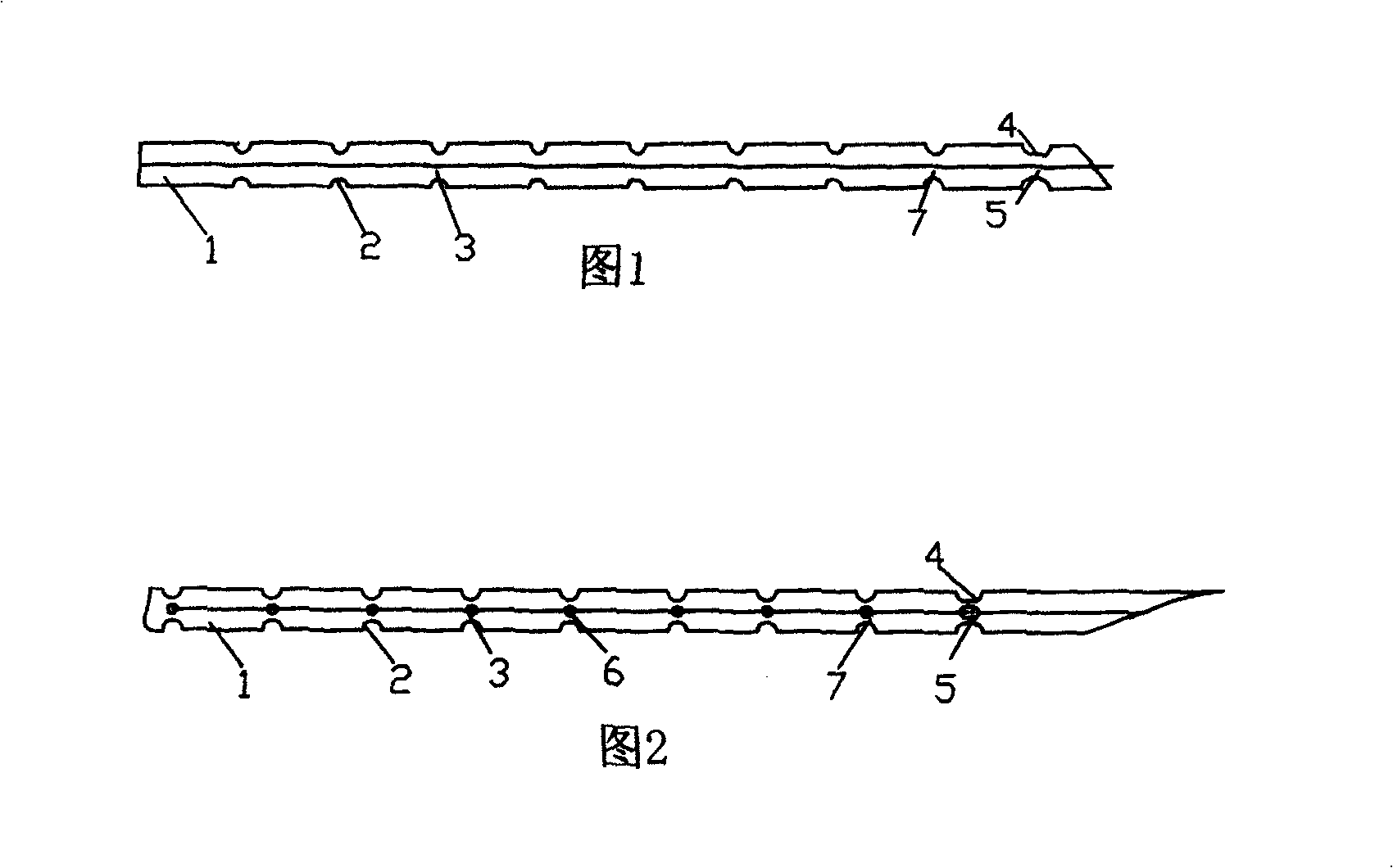 Fuse for AC high voltage current limiting fuse and its structure