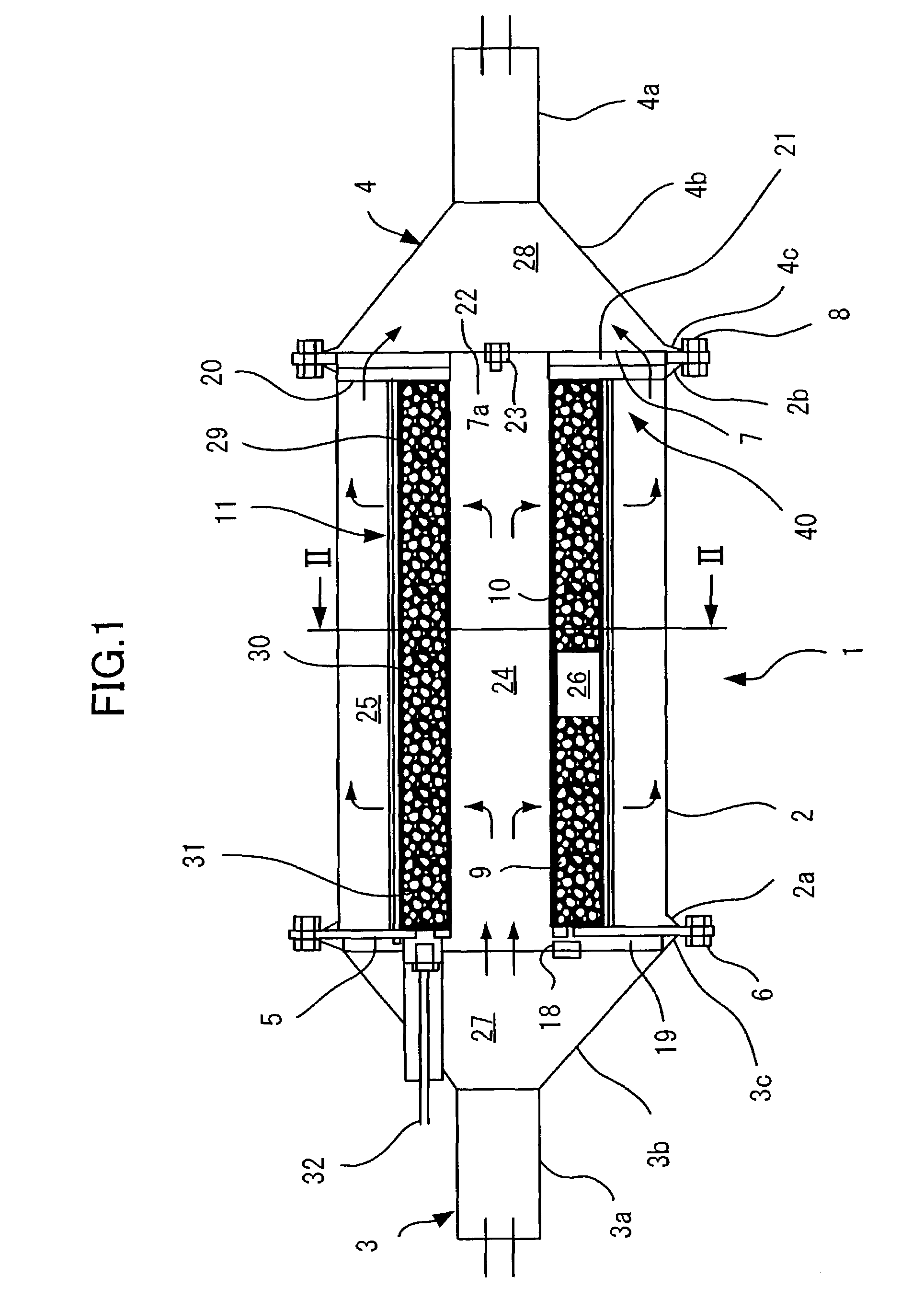 Diesel engine particulate filter