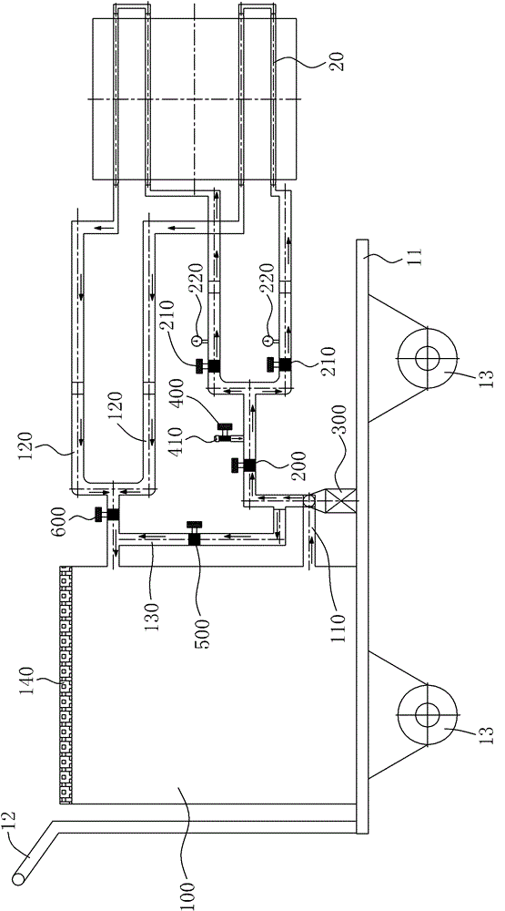 Water and air dual-purpose pressure testing machine