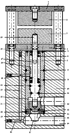 High-flow high-pressure pneumatic switch valve