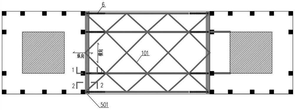 Energy-consuming type connected structure, connected building system and construction method