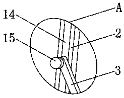 Drawing display device for outdoor architecture design