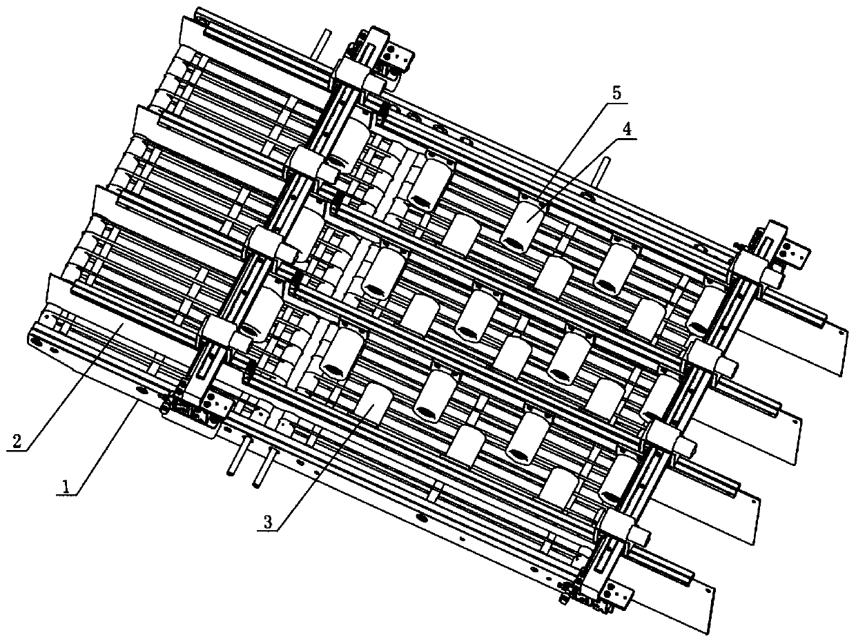 Branching conveying device for sheet-like materials