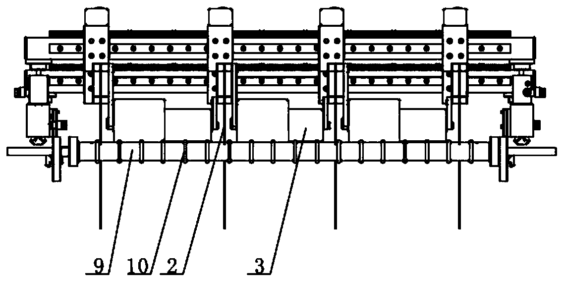 Branching conveying device for sheet-like materials