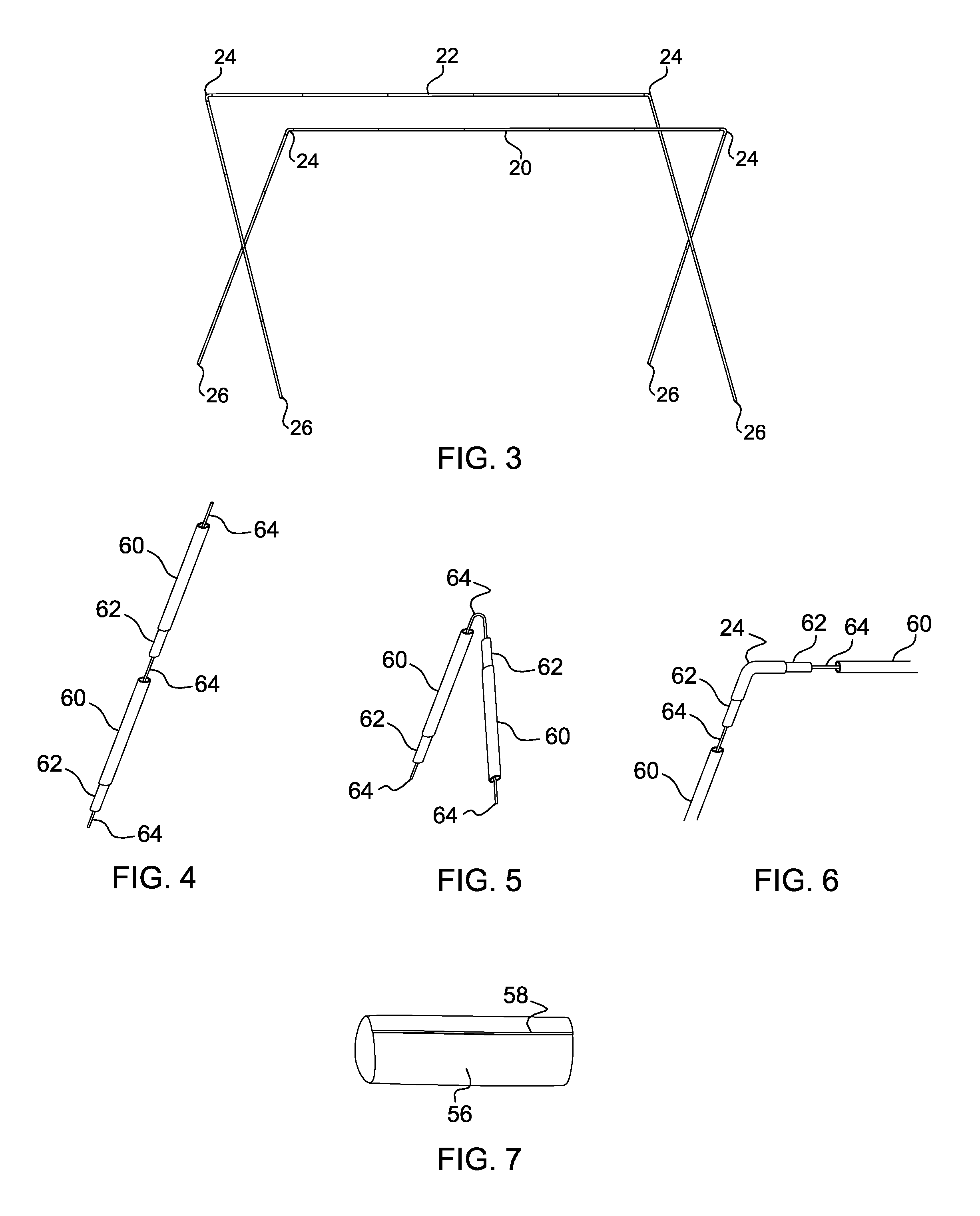 Self-supporting, high-profile, insect net enclosure