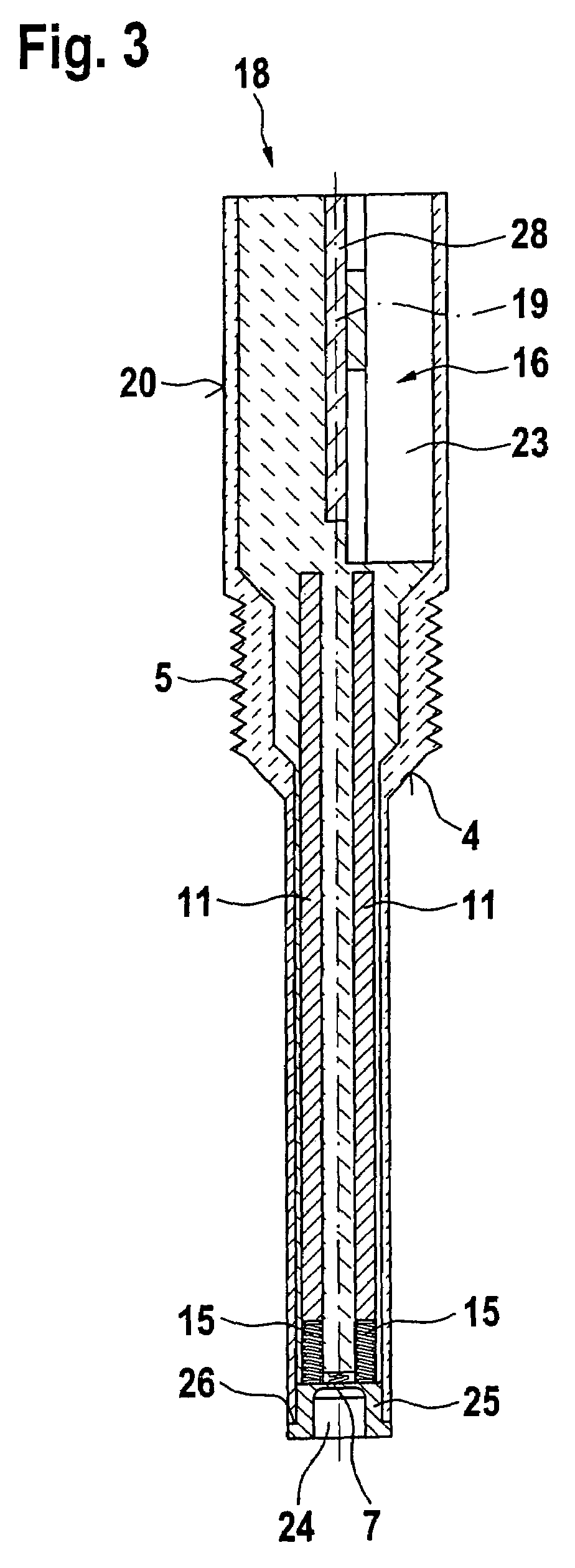 Combustion-chamber pressure sensor having a metallic diaphragm containing a piezoresistive, thin metallic layer