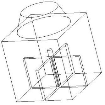 Engineering mixed structural body assembling mold