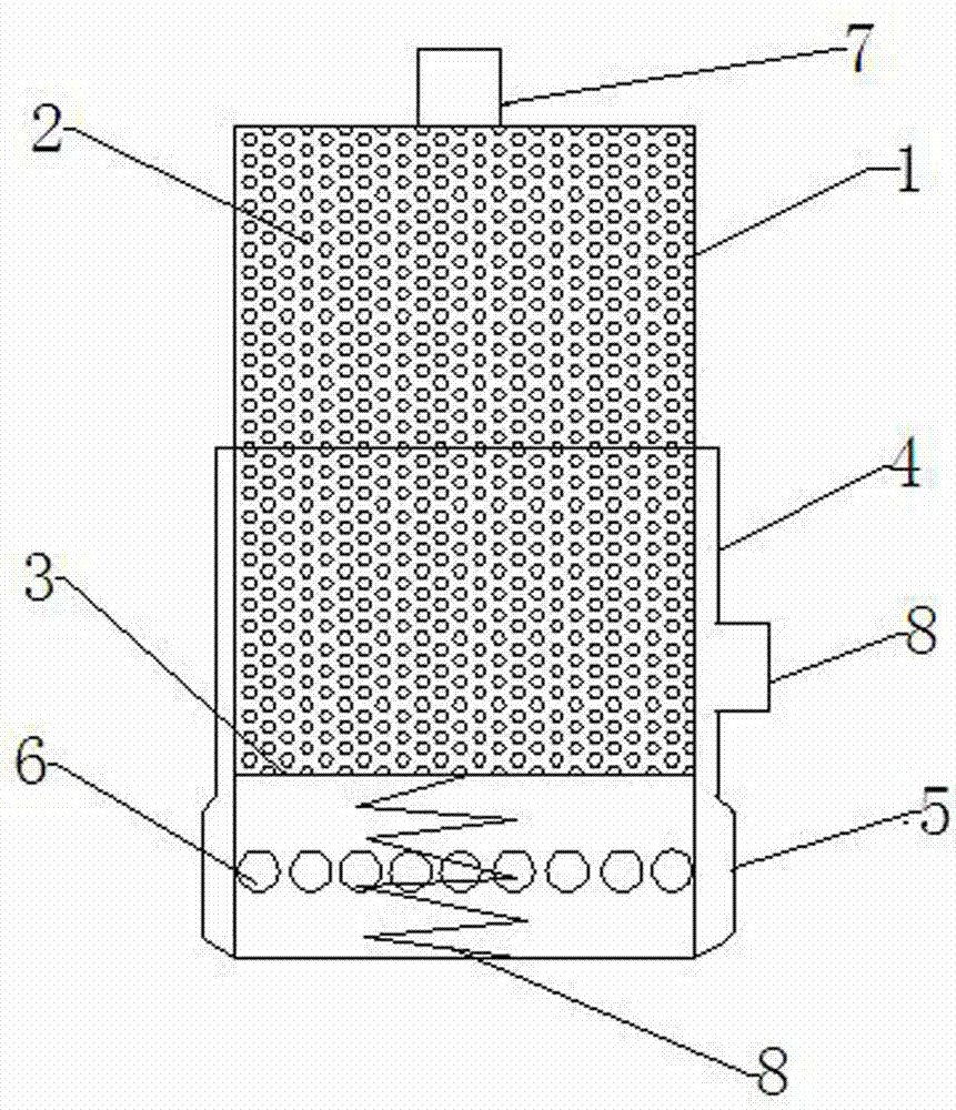 Molecular sieve adsorption tower