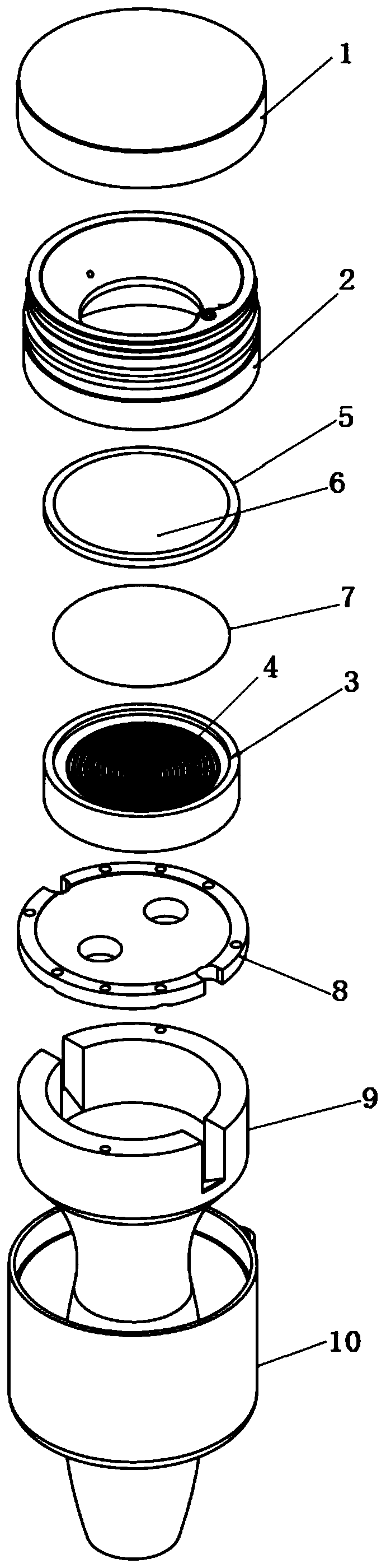 Treatment head and device for chronic pelvic pain syndromes