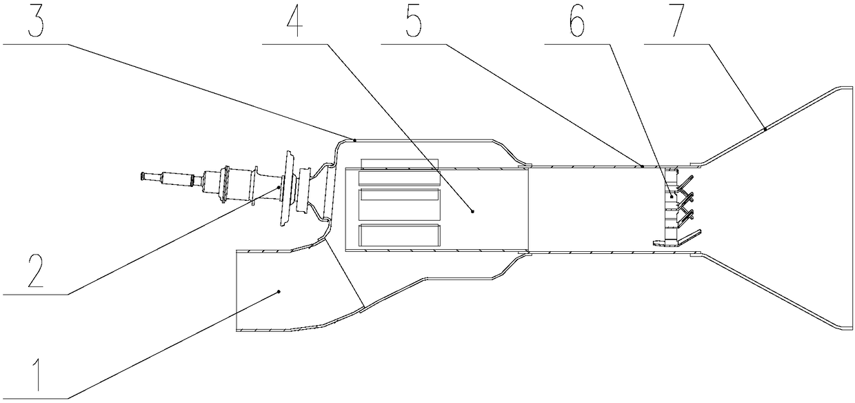 Compact-type mixing device capable of meeting Euro-VI emission standard