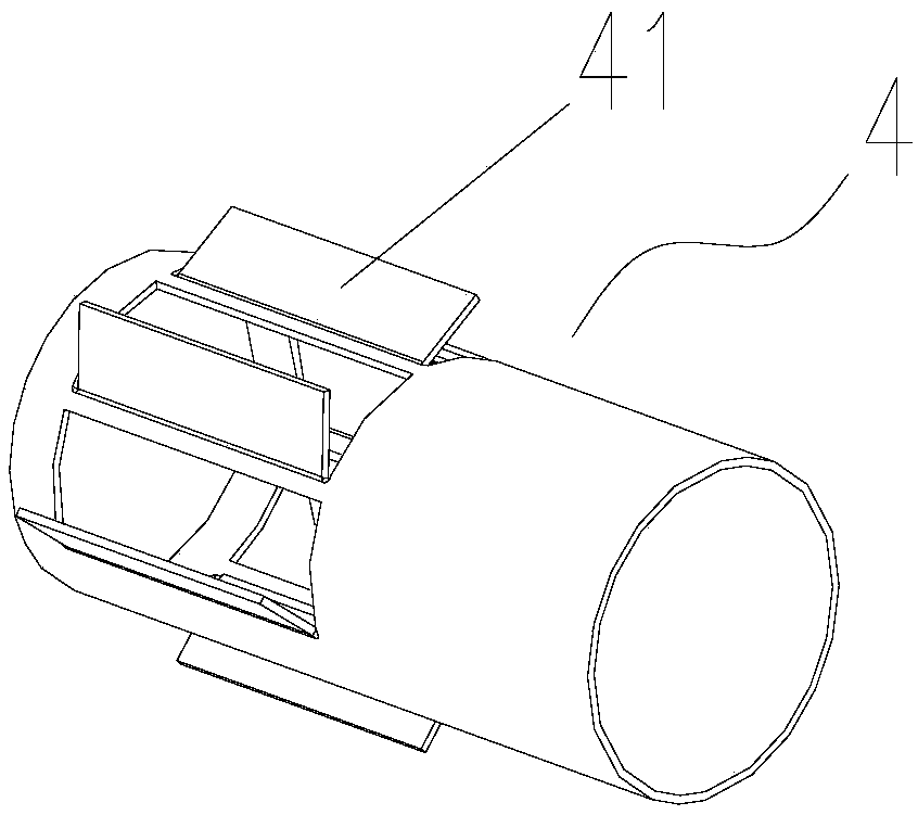 Compact-type mixing device capable of meeting Euro-VI emission standard