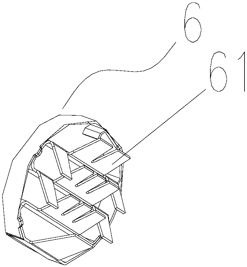 Compact-type mixing device capable of meeting Euro-VI emission standard