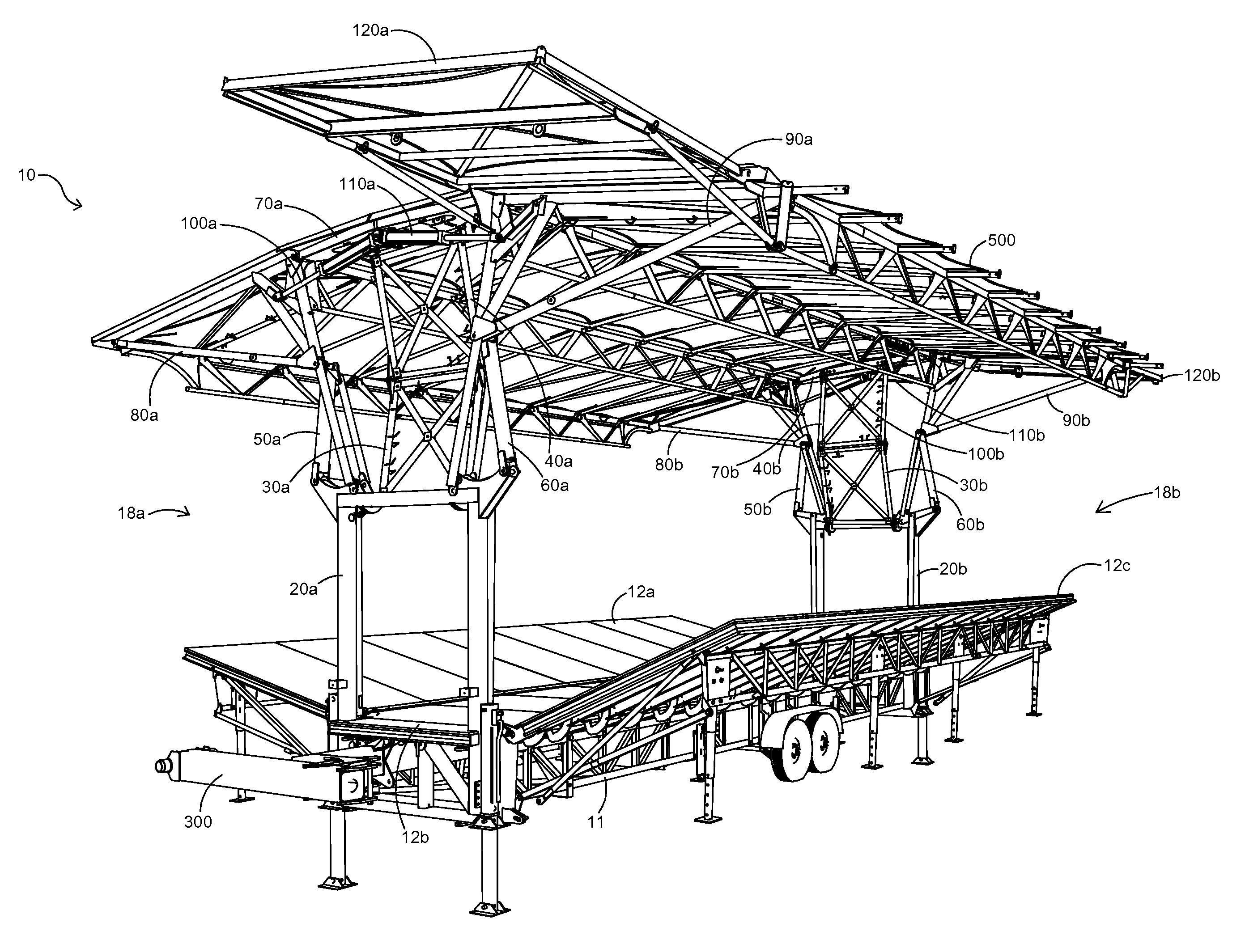 Mobile stage system