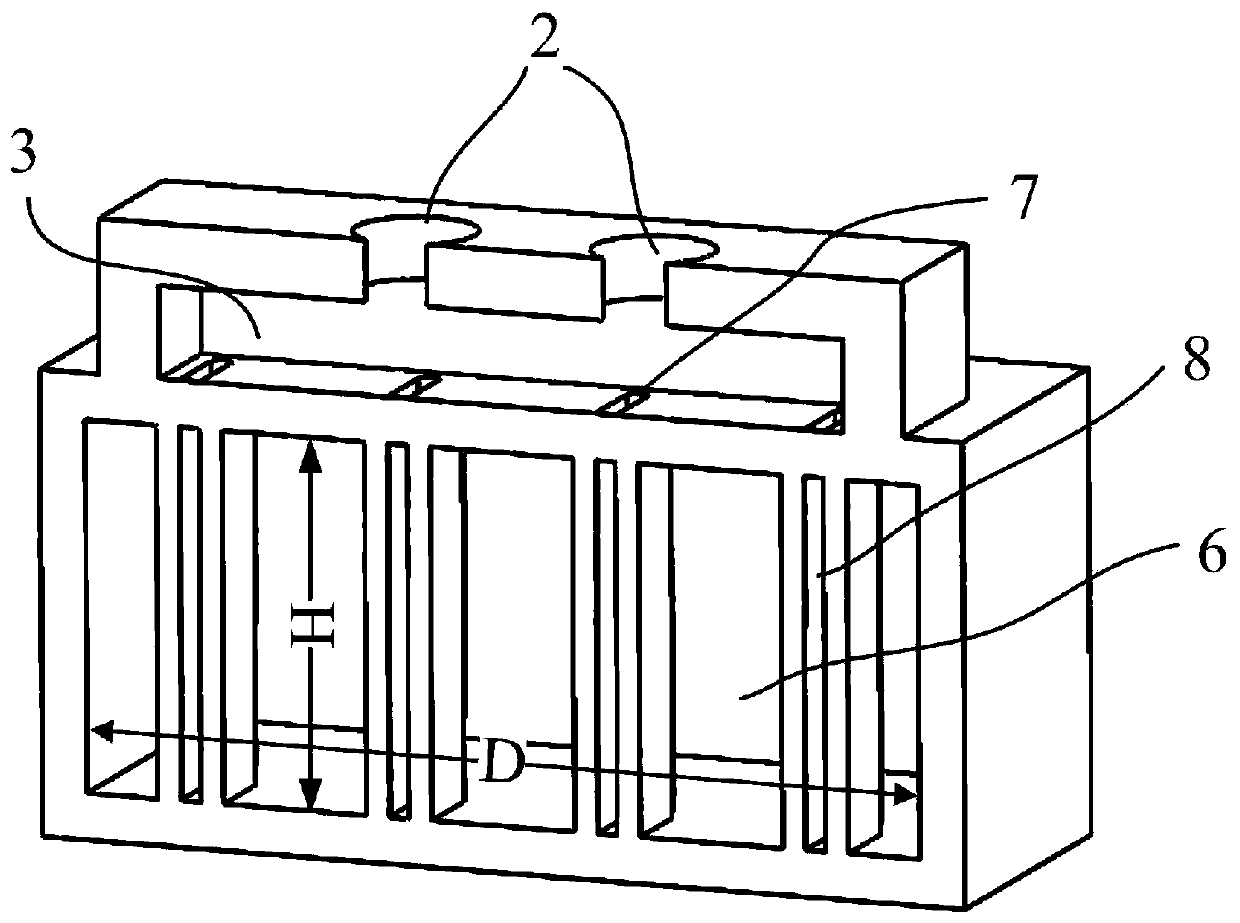 Structural design of a two-dimensional multi-plate ejector