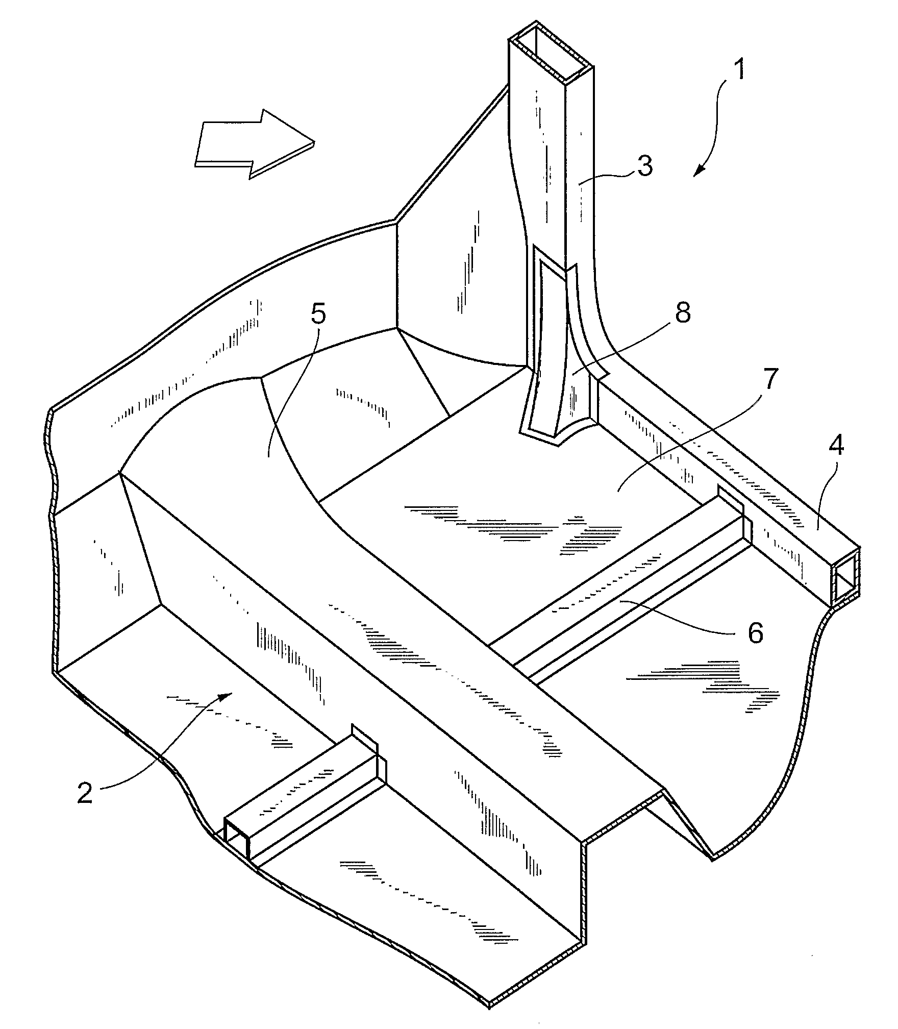 Vehicle lower body structure